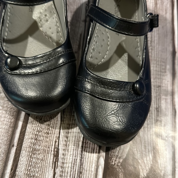 School Rider Black Mary Jane girls size 9 - Picture 2 of 7